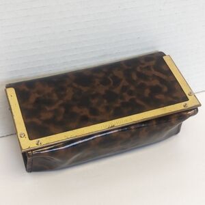 Tory Burch Soft Tortoise mini clutch replacement sunglass case